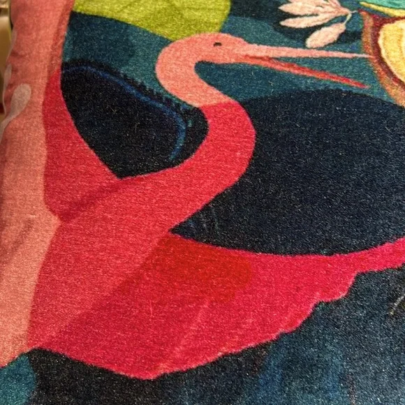 A World Traveler Collection NWT Blue Pink Black Panther Plush Accent Pillow - Picture 9 of 9